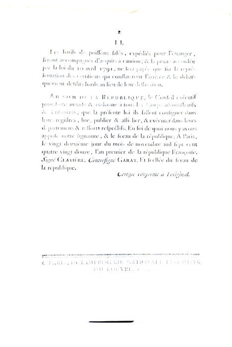 DÉCRET de la Convention Nationale, du 16 novembre 1792, l'an … | Immagine Gallery 1