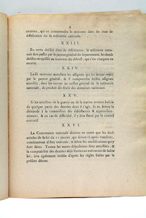 DÉCRET DE LA CONVENTION NATIONALE, du 16e jour de Frimaire, …