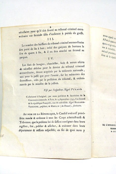Décret de la Convention Nationale relatif au mode d'exécution du …