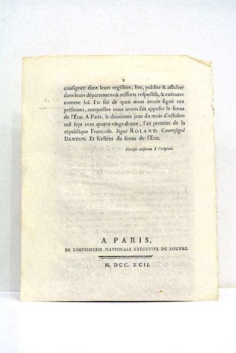 DÉCRET DE LA CONVENTION NATIONALE. Somme de deux millions mise …