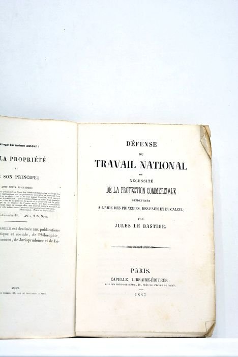 Défense du travail national ou nécessité de la protection commerciale …