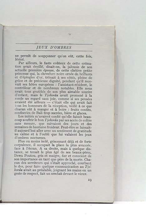 Démons à Bali. Roman. Traduit du Hollandais par A. Kaminker.