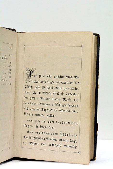 Der Marien-Monat. Gebet- und Betrachtungsbuch für die Verehrer Mariens. Mit …