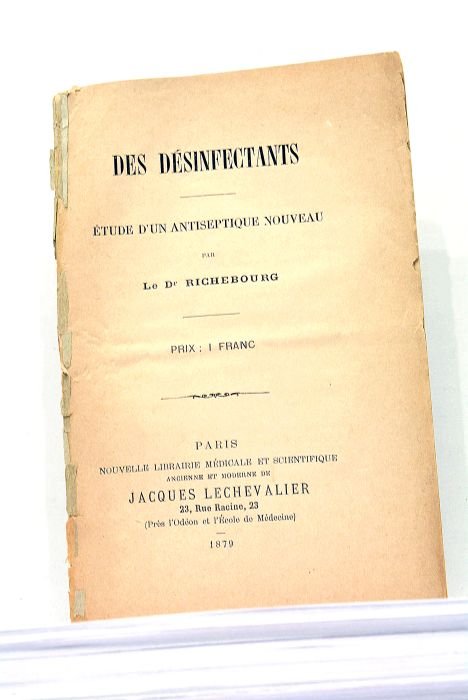 Des désinfectants. Etude d'un antiseptique nouveau.