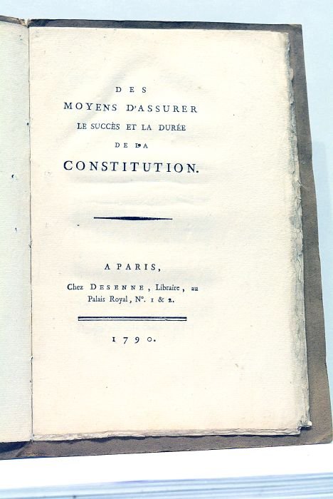 Des Moyens d'assurer le succès et la durée de la …