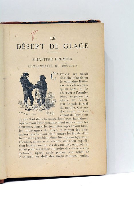 Désert de glace. Aventures du Capitaine Hatteras. Quarante-sixième édition. Ouvrage …