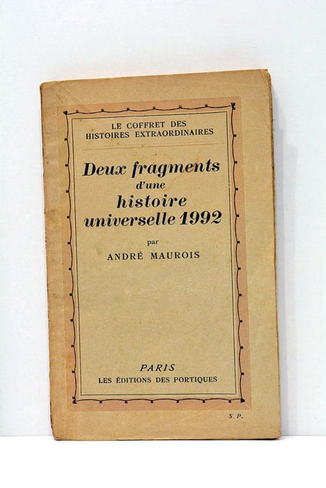 Deux fragments d'une histoire universelle 1992.