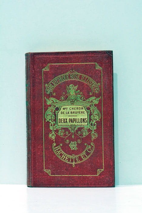 Deux Papillons. Vignettes sur bois par Tofani.