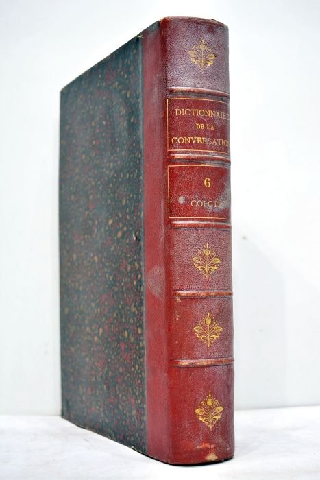 DICTIONNAIRE de la conversation et de la lecture. Inventaire raisonné …