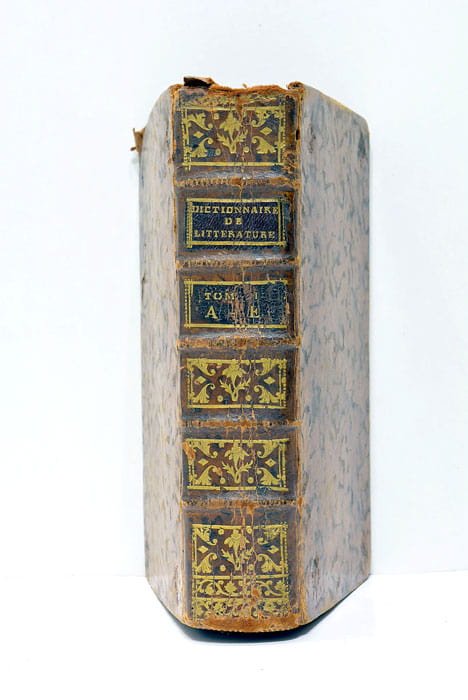 Dictionnaire de la littérature. Tome premier.