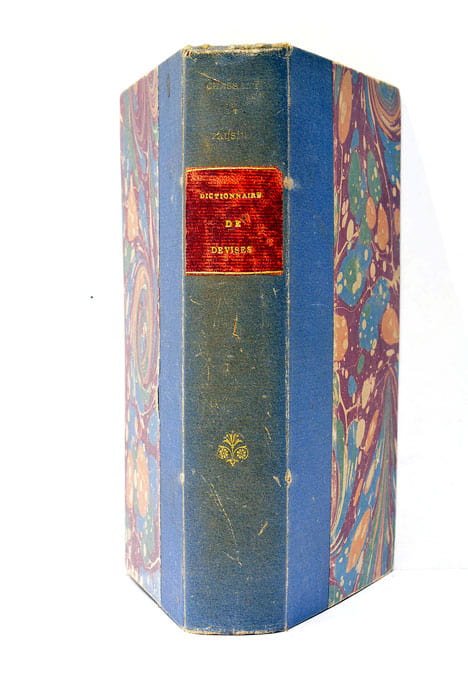 Dictionnaire des divises historiques et héraldiques avec figures et une …