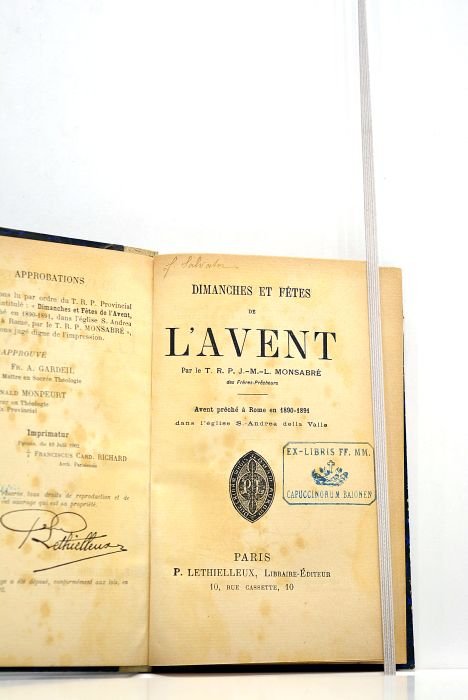 Dimanches et fêtes de l'avent. Avent prêché à Rome en …