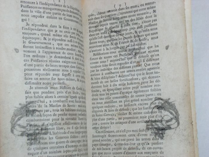 DISCOURS d'un citoyen représentant, sur la déclaration remise le 31 …