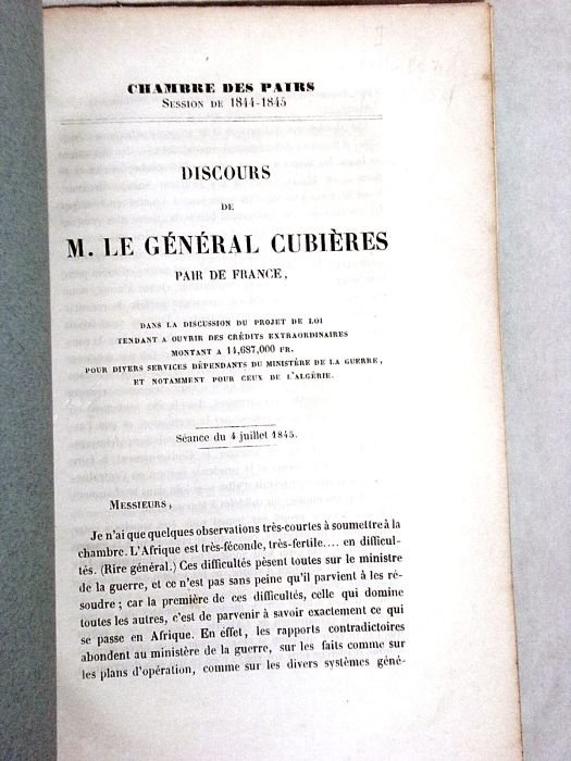 Discours dans la discussion du projet de loi tendant à …