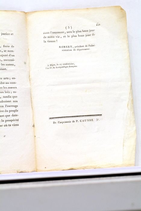 Discours prononcé par le président du département de la Côte-d'Or, …
