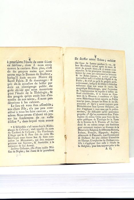 Discours prononcé par Notre Saint Père le Pape dans l'Assemblée …