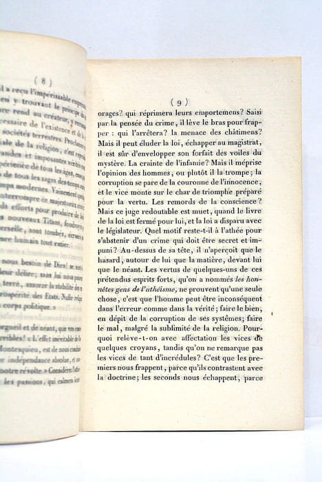 Discours sur l'influence morale et sociale du christianisme, adressé aux …