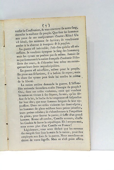Discours sur la résistance à l'Oppression, et sur les circonstances …