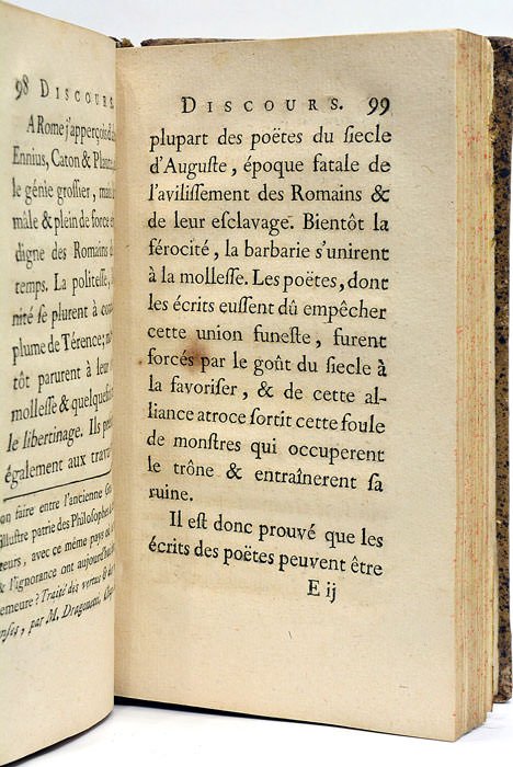 Discours sur les Lettres et sur les Arts.