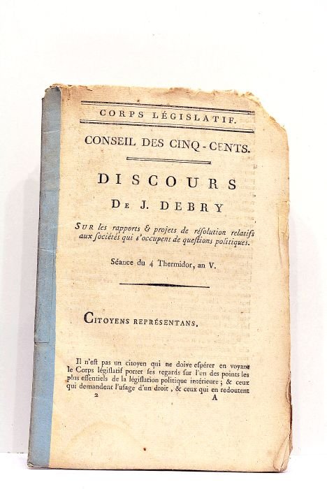 Discours sur les rapports et projets de résolution relatifs aux …