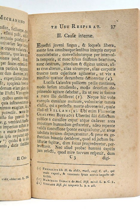Dissertatio de Mechanismo et Usu Respirationis.