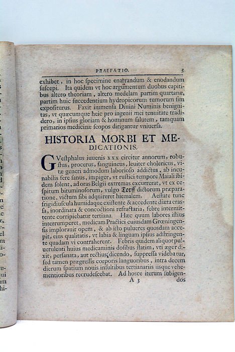 Dissertatio Inauguralis Medica, Practica, sistens Aegrum Hydrope ex Quartana Laborantem …