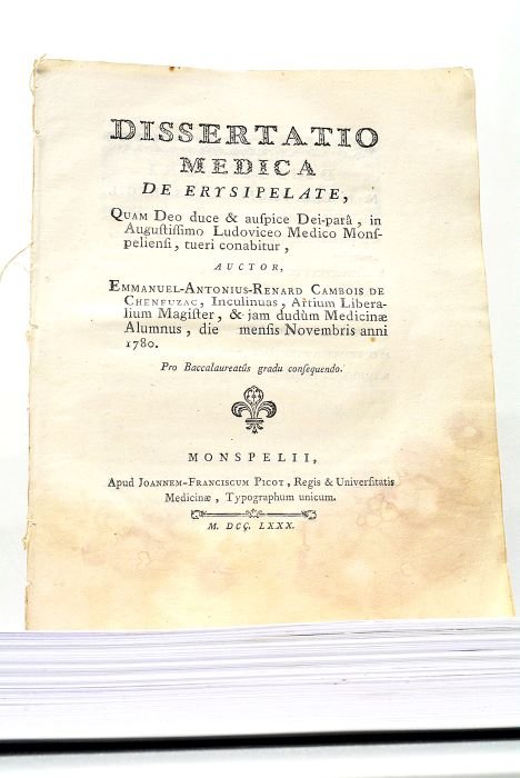 Dissertatio Medica de Erysipelate.