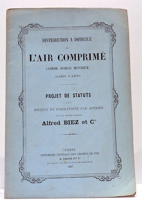 DISTRIBUTION à domicile de l'Air Comprimé comme force motrice dans …
