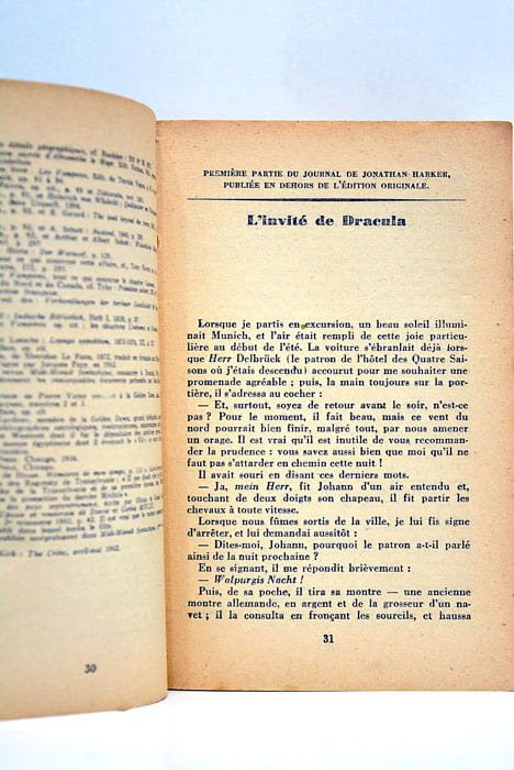 Dracula. Traduit de l'anglais par Lucienne Molitor Introduction de Tony …