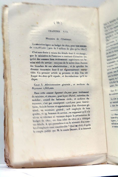 Du Système Financier, ou Coup d'Oeil analytique sur le budget …