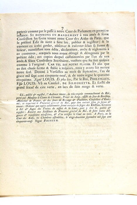 EDIT DU ROI, portant suppression des Offices créés sur les …