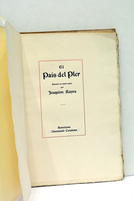 El País del Pler. Poemet en cinch cants.