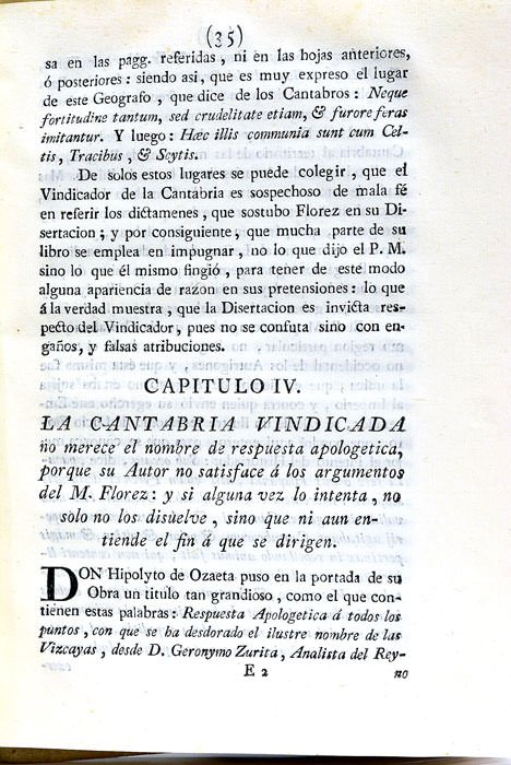 El R. P. M. Fr. Henrique Florez, Vindicado Del Vindicador …