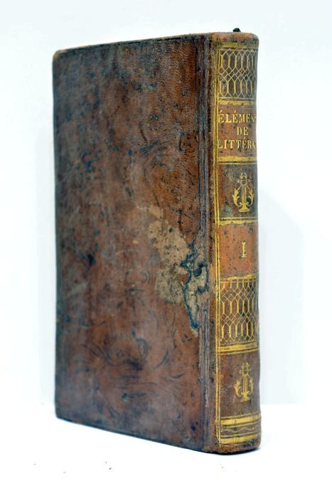 ELEMENS de littérature, extraits du Cours de Belles-Lettres de l'Abbé …