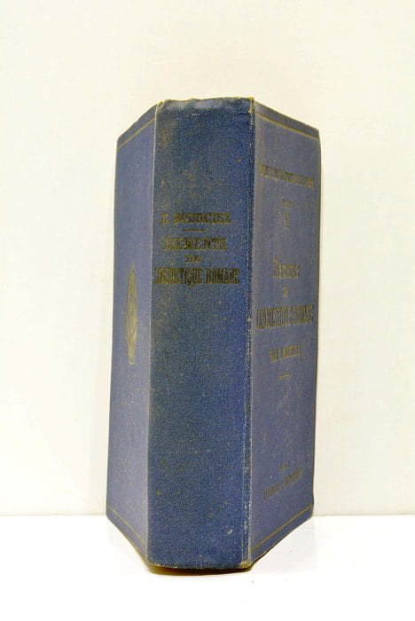 Éléments de linguistique romane.