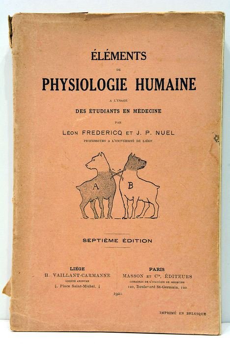 Éléments de Physiologie Humaine. À l'usage des étudiantes en médecine.