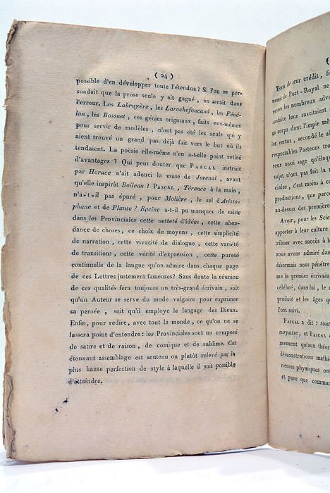Eloge de Blaise Pascal.