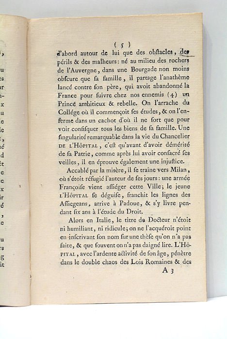 Eloge de Michel de l'Hôpital, Chancelier de France, discours qui …
