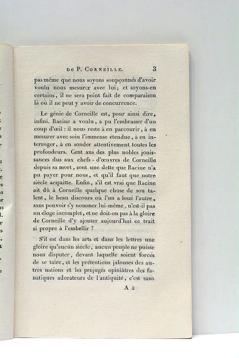 Eloge de P. Corneille.