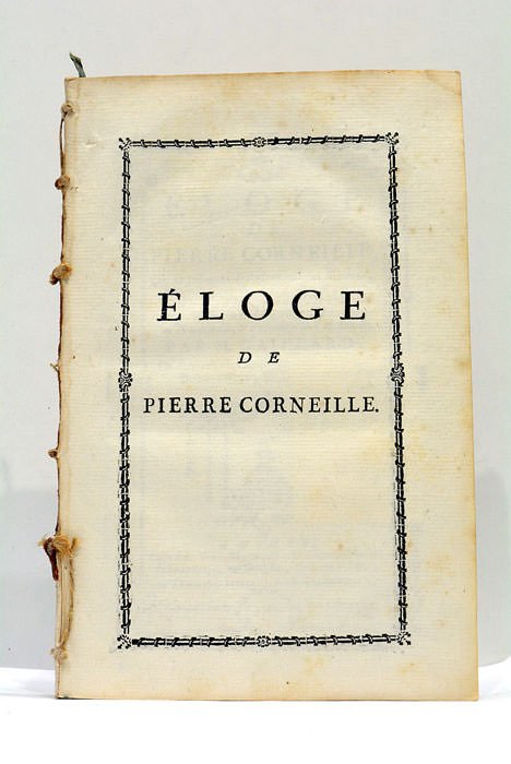 Eloge de Pierre Corneille, qui au jugement de l'Académie des … | Immagine Gallery 1