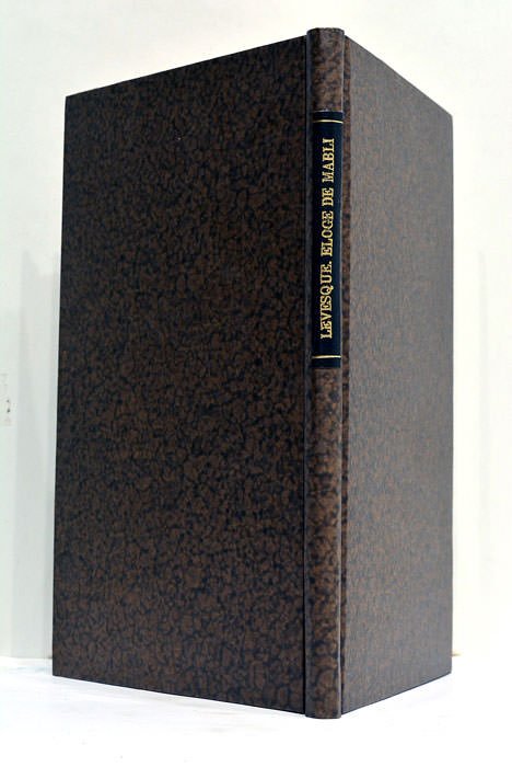 Eloge Historique de M. l'abbé de Mably. Qui a partagé …