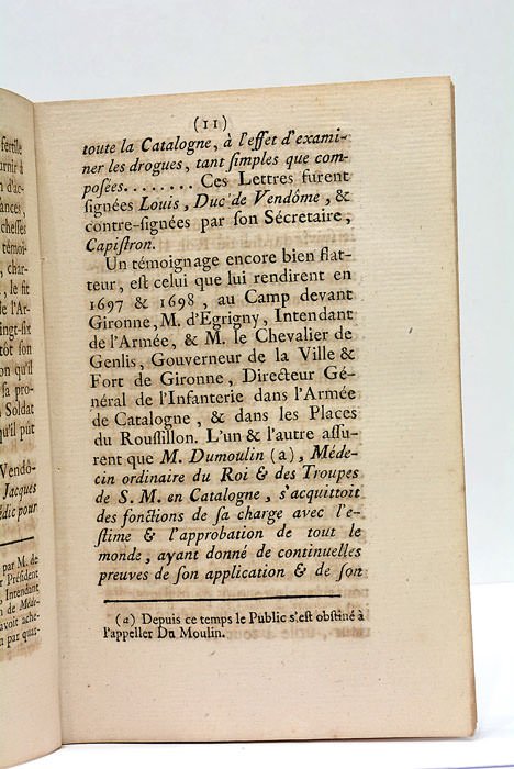 Eloge Historique de M. Molin, Médecin Consultant du Roi, etc.