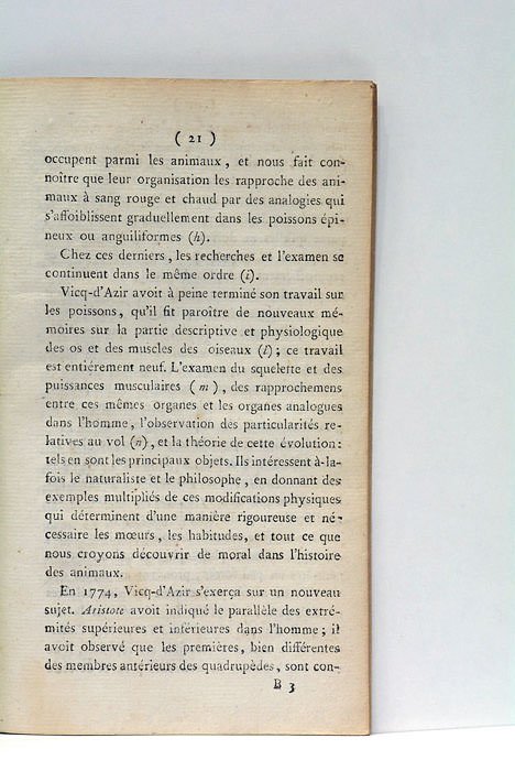 Eloge Historique de Vicq-d'Azir, suivi d'un Précis des travaux anatomiques …