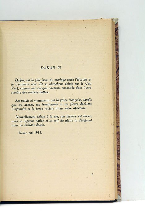 En marge du Sahara. Impressions d'un voyage au Sénégal, Gambie, …