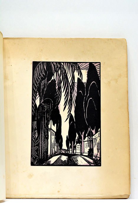 Epitaphes. Frontispice et ornements dessinés et gravés sur bois par …