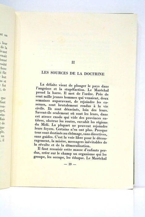 Espoir de la France.