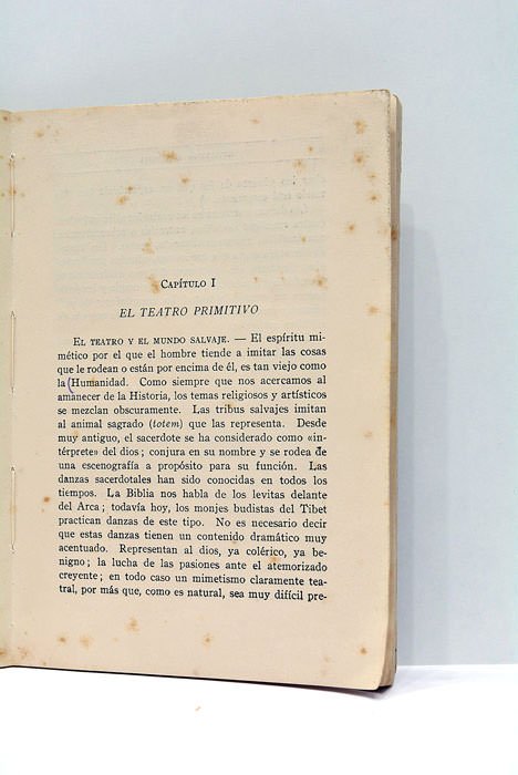 Esquema de Historia del Teatro.