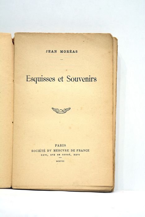 Esquisses et souvenirs.