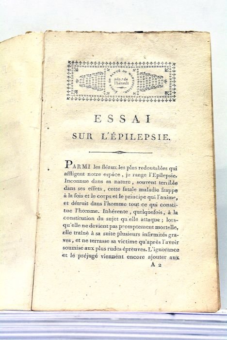 Essai sur l'Épilepsie.