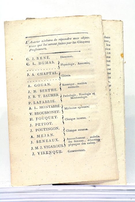 Essai sur l'Épilepsie.